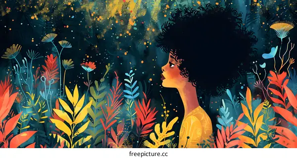 Girl in the Garden of Dreams