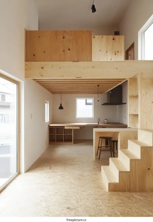 Modern Minimalist Wooden Interior Design