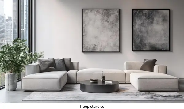 Modern Minimalist Living Room Design