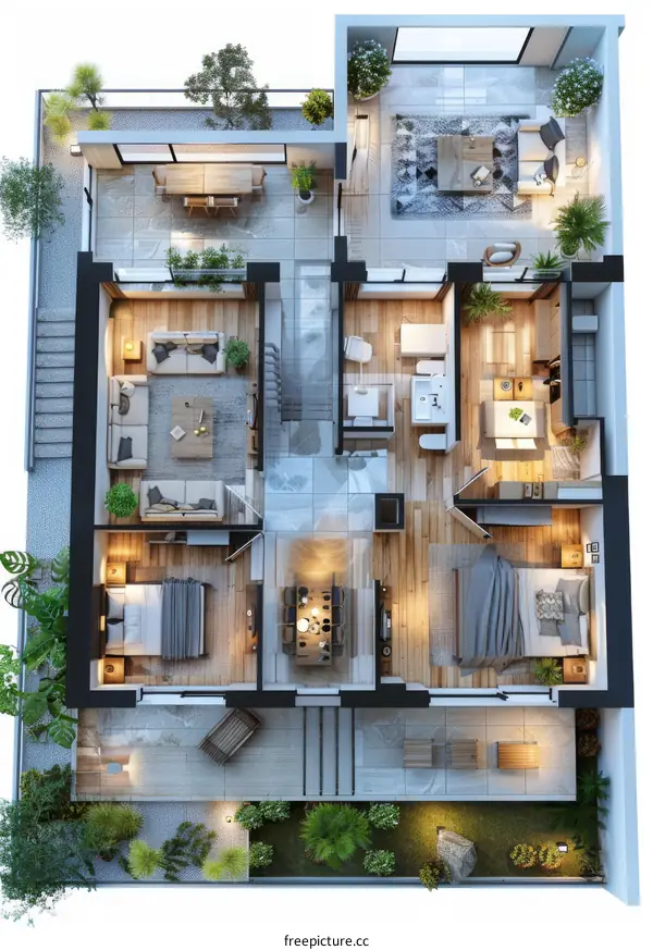 Modern House Plans Interior Design