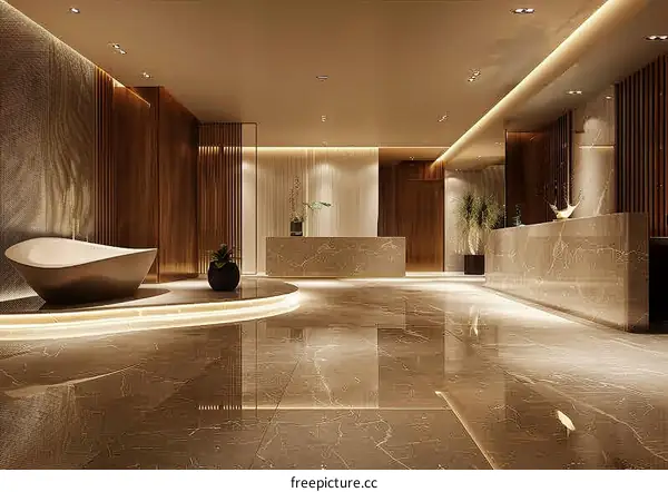 Luxury Hotel Lobby Interior Design