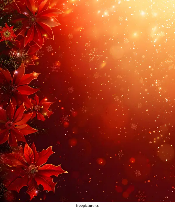 Christmas poinsettia