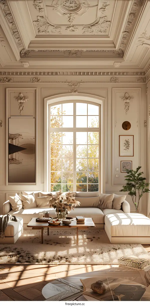 European-style living room