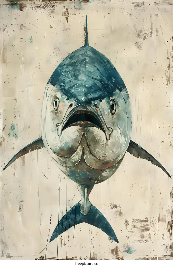 Bluefin Tuna Painting
