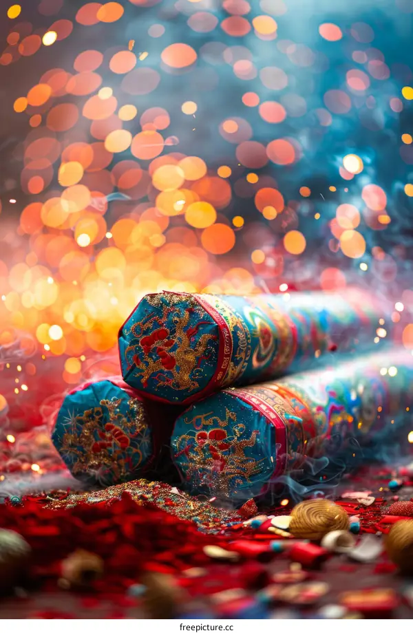 Firecrackers and Firework for Celebration