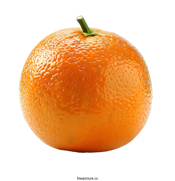 [Transparent Background PNG]A photo of a tangerine