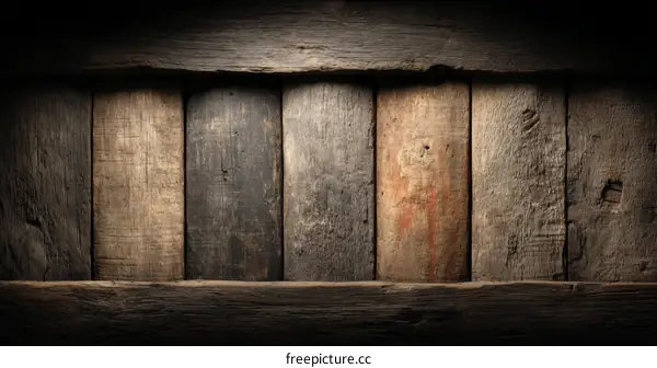 Vintage Wooden Plank Background Image