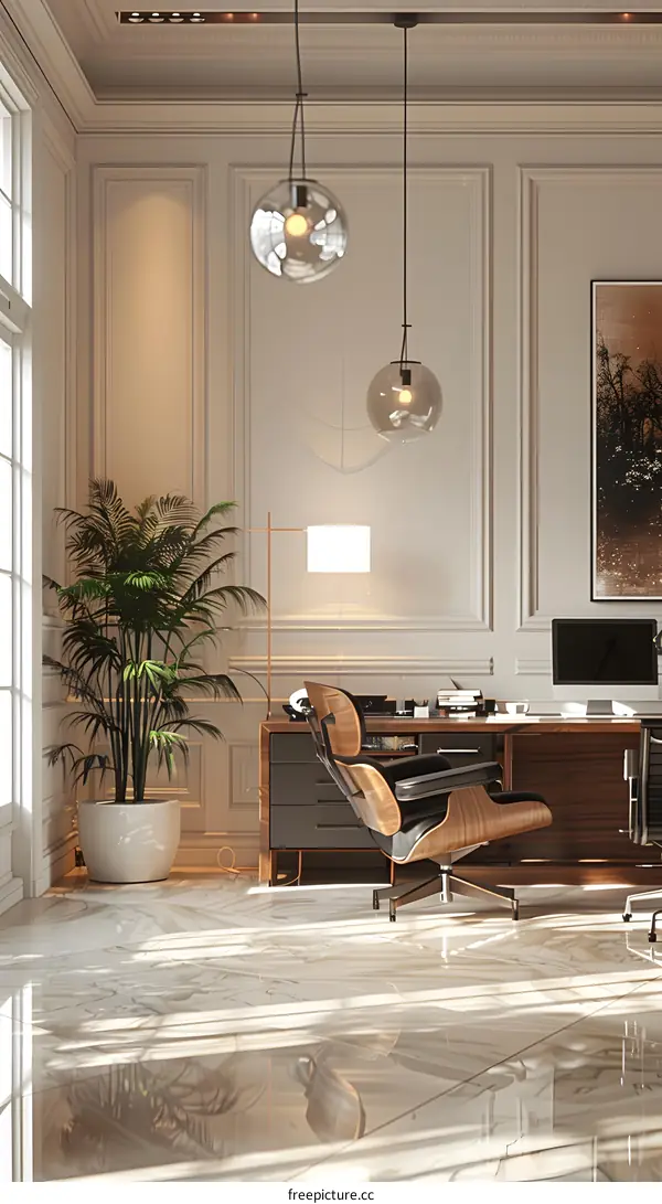 Luxury Home Office Interior Design