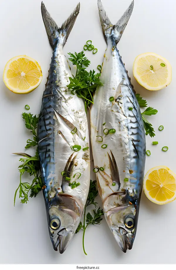 Fresh Mackerel with Lemon and Herbs