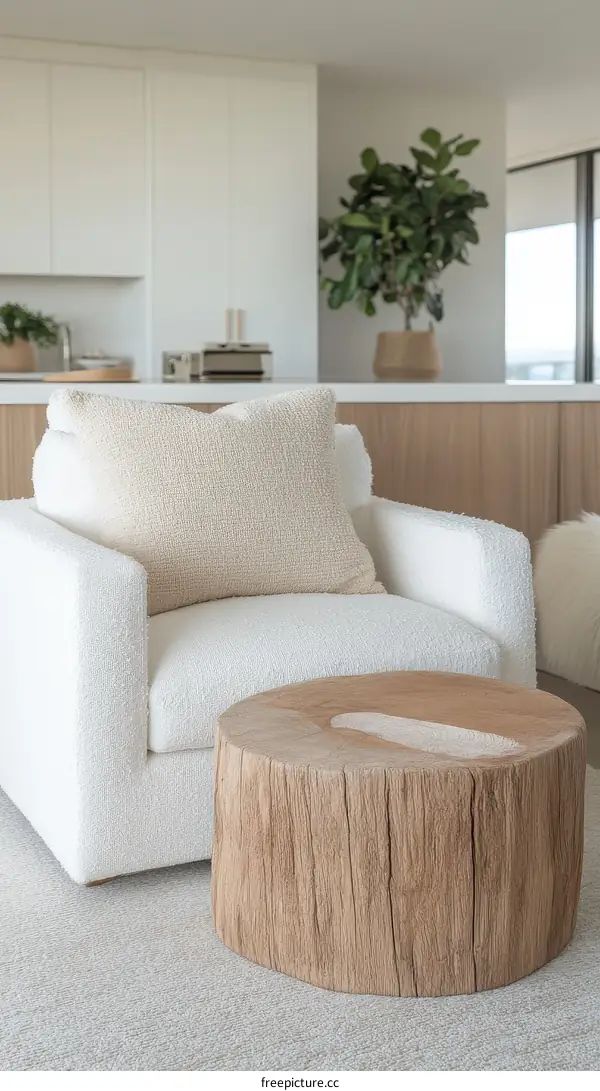 Modern Minimalist Living Room Furniture Piece