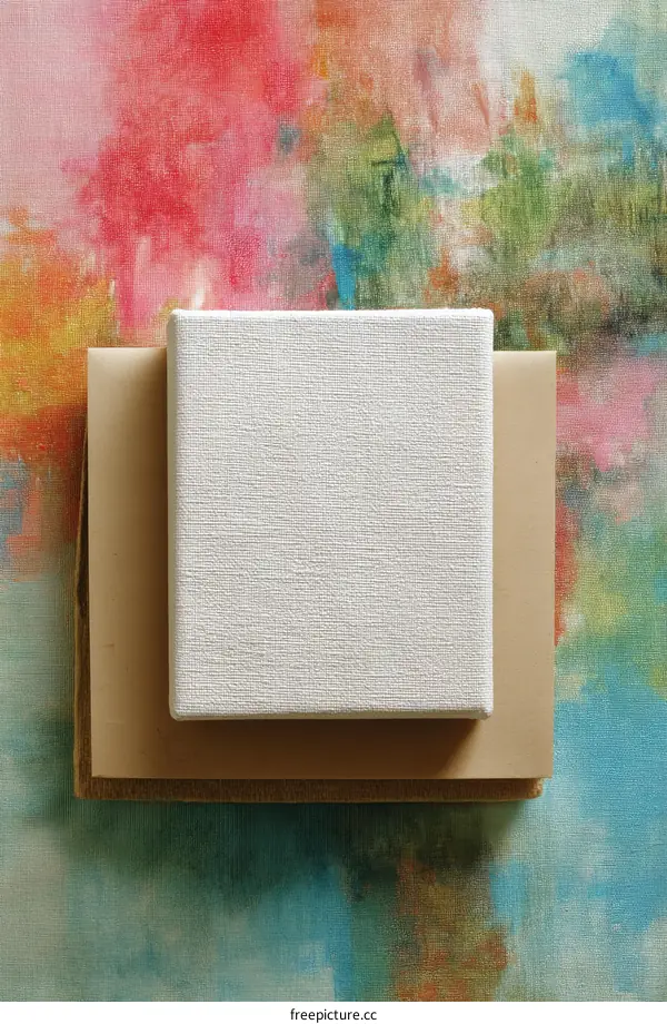 Abstract Colorful Canvas Art Display