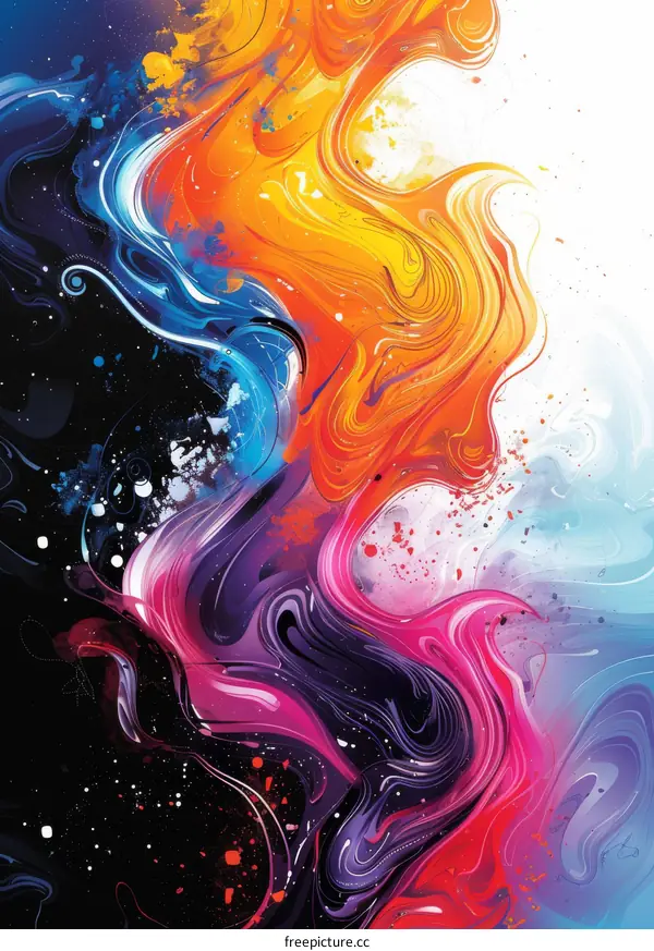 Bold Textured Abstract Painting with Acrylics - Modern Art