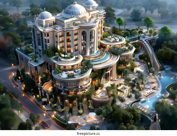 A science fiction hotel