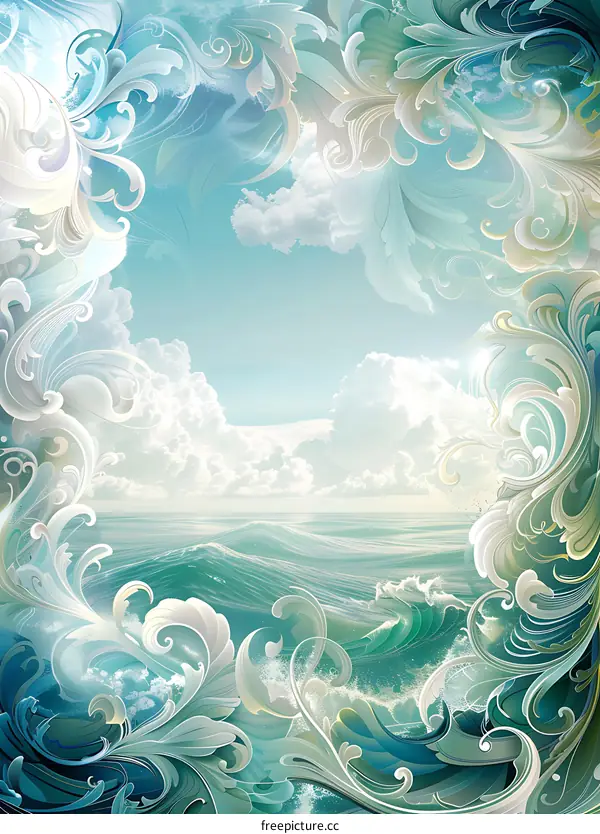 Blue Sky and碧海蓝天