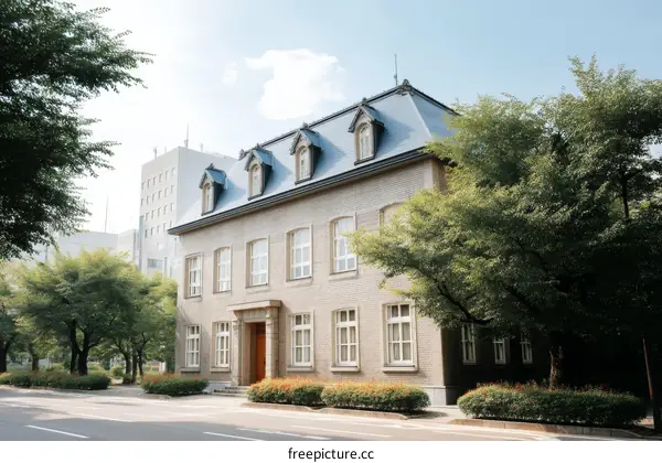A Beautiful Historic Building in a Park-like Setting
