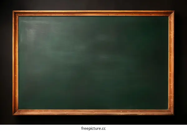 Old vintage school blackboard