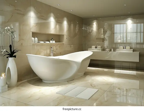 Luxury Modern Bathroom Interior Design