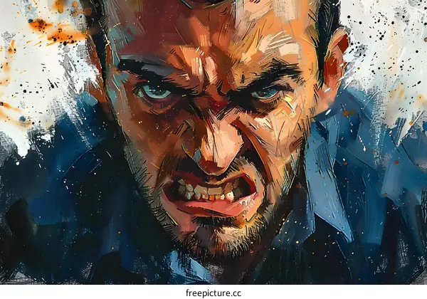 Portrait of an Angry Man