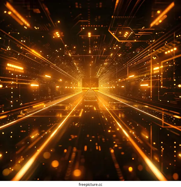 futuristic technology background