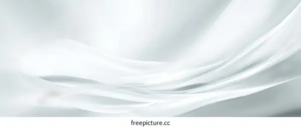 Abstract Soft White Fabric Texture