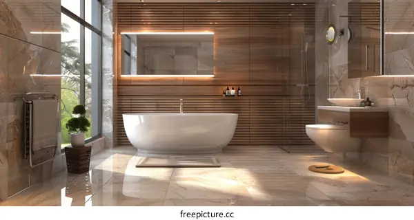 Modern Luxury Bathroom Interior Design