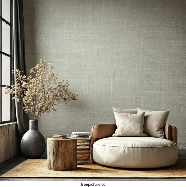 Modern Boho Living Room Interior Design