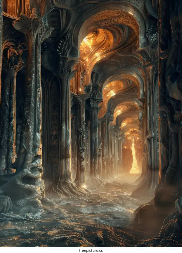 Mystical Alien Temple: Gateway to the Unknown