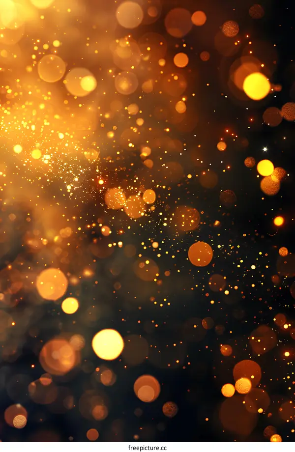 Golden glitter background