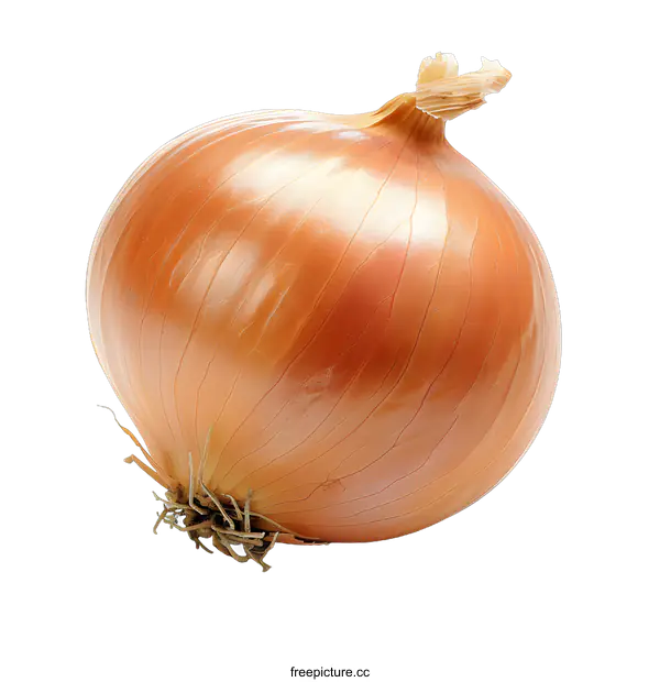 [Transparent Background PNG]Single onion bulb