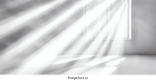 Sunlight Streaming into an Empty Room