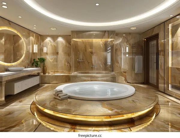 Luxurious Modern Luxury Bathroom Design
