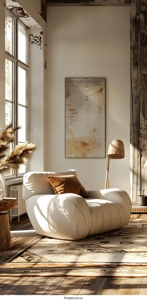 Modern minimalist home decoration