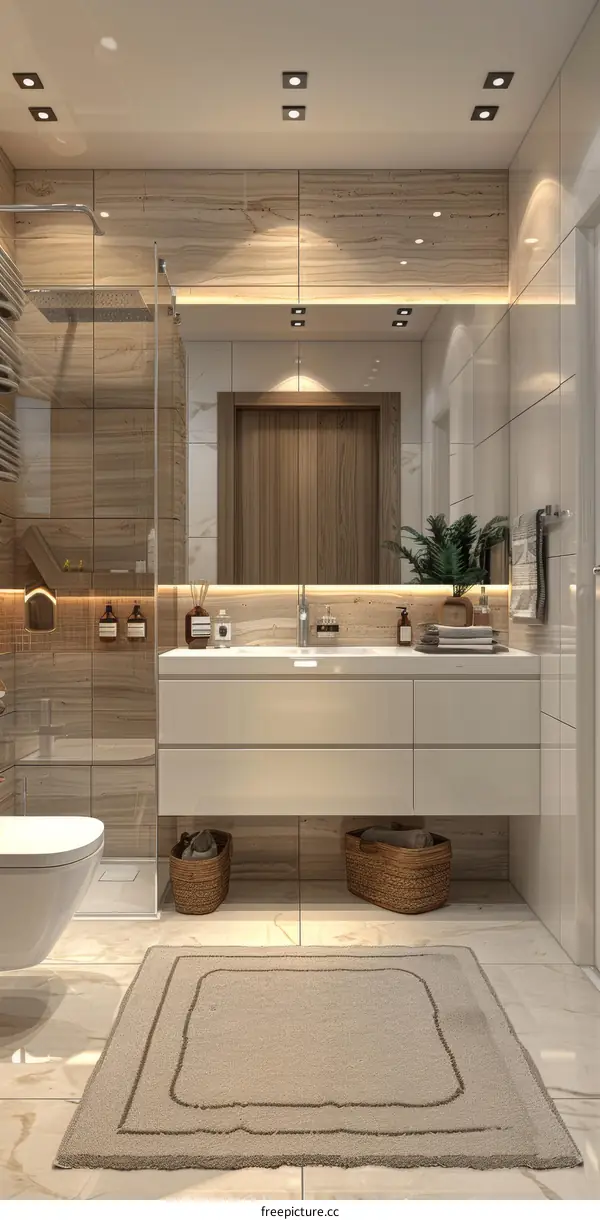 Modern Minimalist Bathroom Design