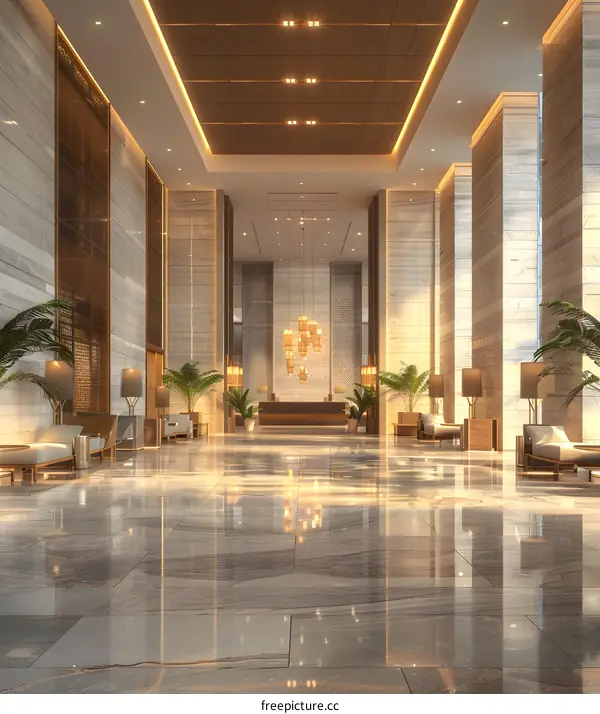 Hotel Lobby Interior Design
