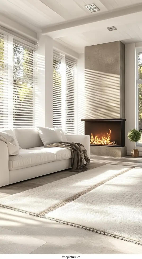 Modern Cozy Living Room Interior Design