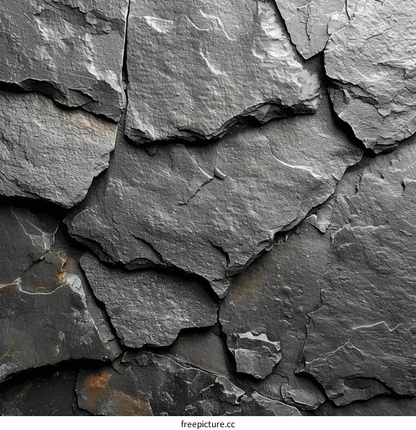Black slate texture background