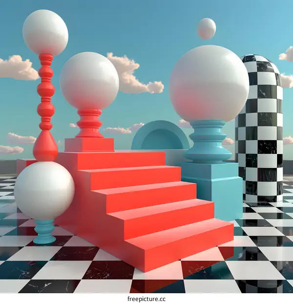 Checkered surrealism