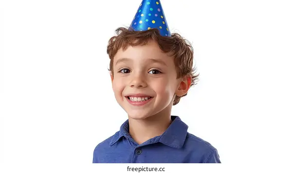 Happy Birthday Boy Portrait