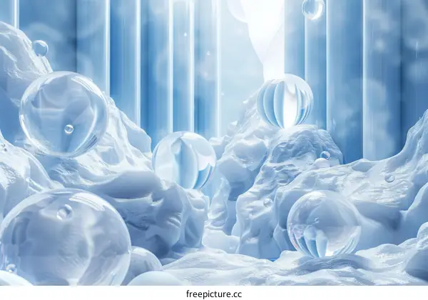 Crystalline Spheres on a Glacial Throne