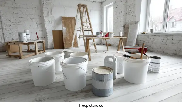 Interior Painting Renovation Supplies