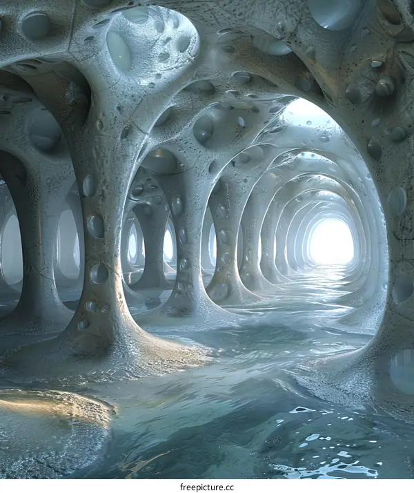 Otherworldly Glowing Caves