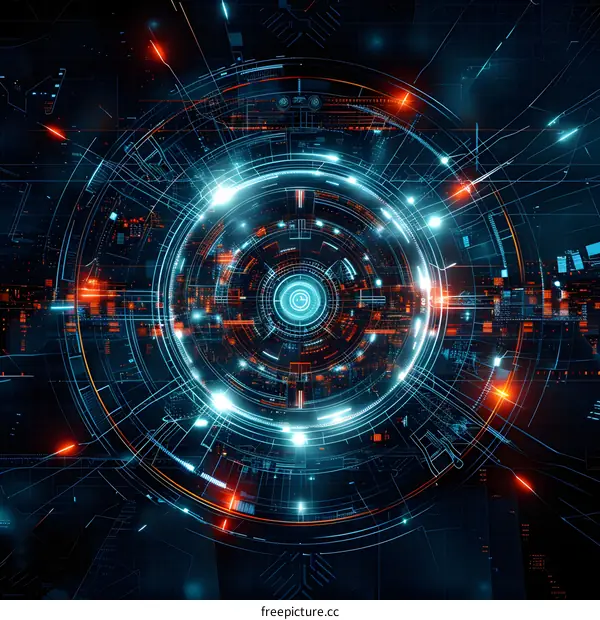 Futuristic Technology Background