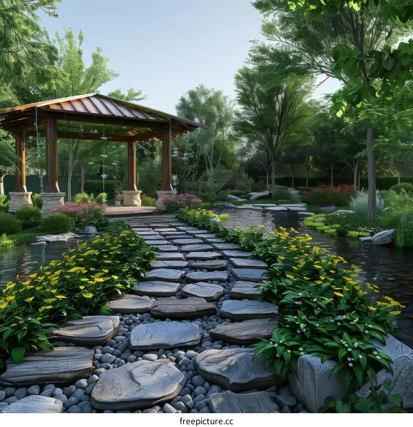 Garden Landscape Design Renderings