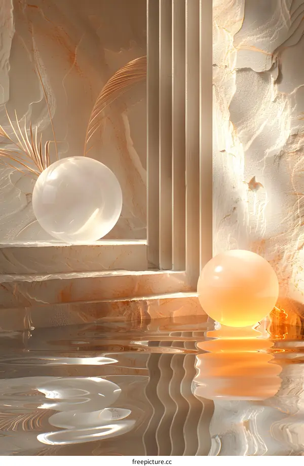 Spheres in Water