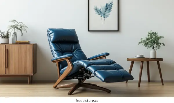 Modern Reclining Chair in a Cozy Living Room