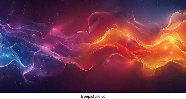 A Cosmic Tapestry: The Vibrant Nebula