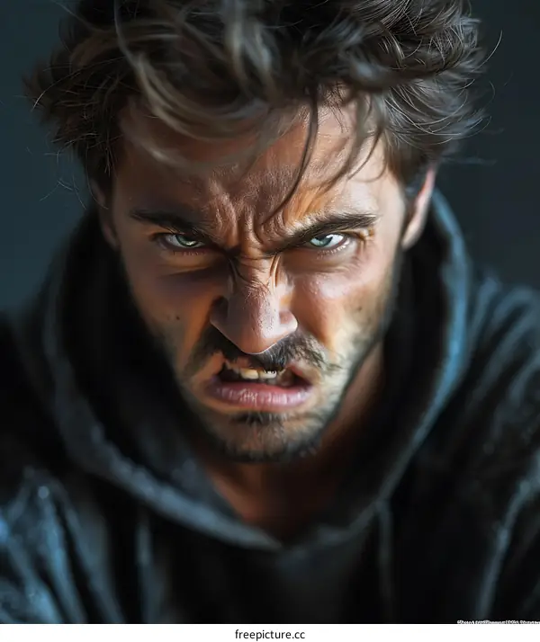 Portrait of an Angry Man