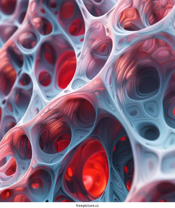 Abstract Organic Structure