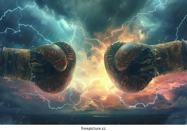 Epic battle of the titans