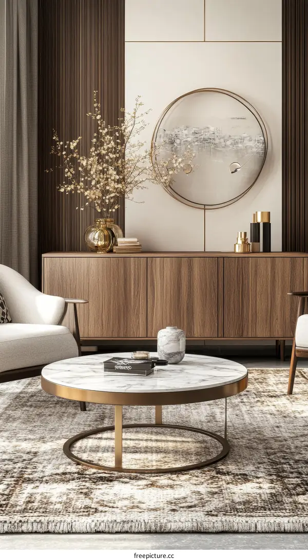 Modern Elegant Living Room Interior Design